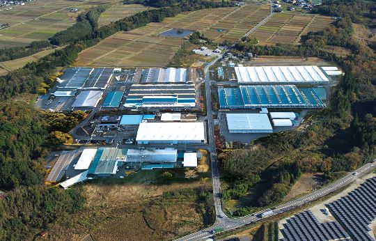 滋賀東リ株式会社​空撮写真